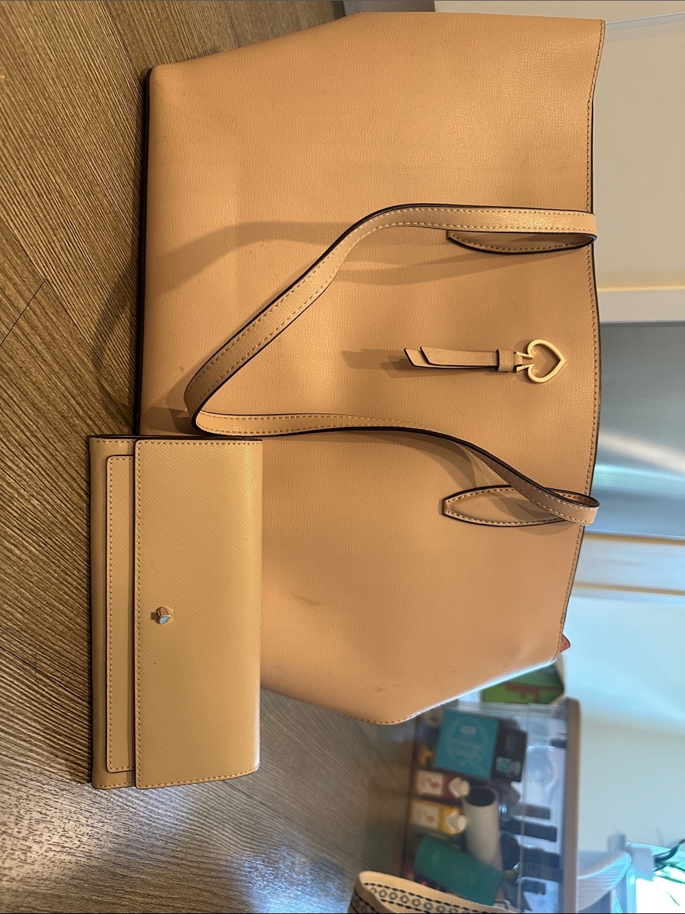 Kate Spade Adel large tote bag and matching wallet